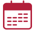 icon calendar, red