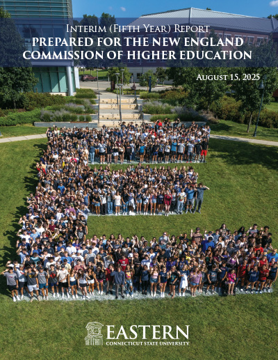 cover of the NECHE Interim Fifth Year Report