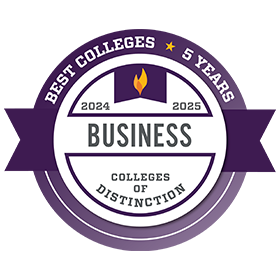 Colleges of Distinction 2024-25 - Business (5 years)