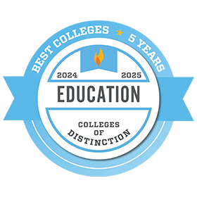 Colleges of Distinction 2023-24 - Education (5 years)