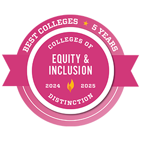 Colleges of Distinction 2024-25 - Equity and Inclusion (5 years)