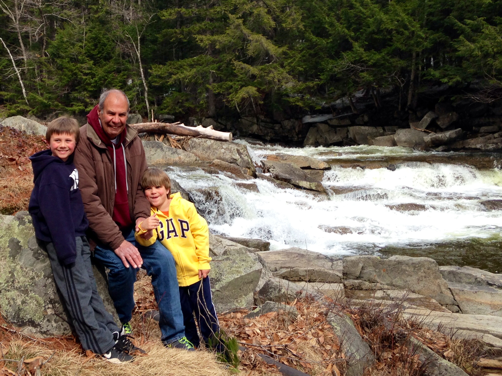 Mark Anthony and his grandsons