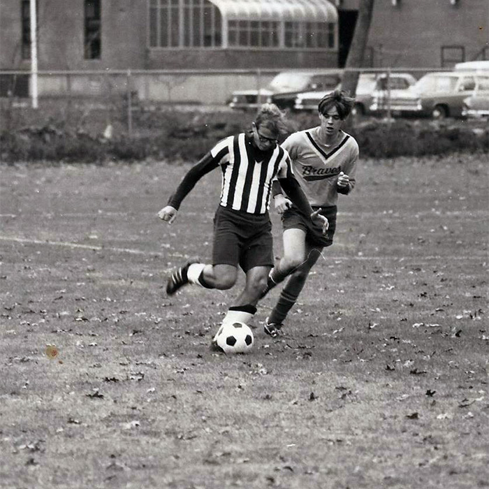 Bob as an Eastern soccer player