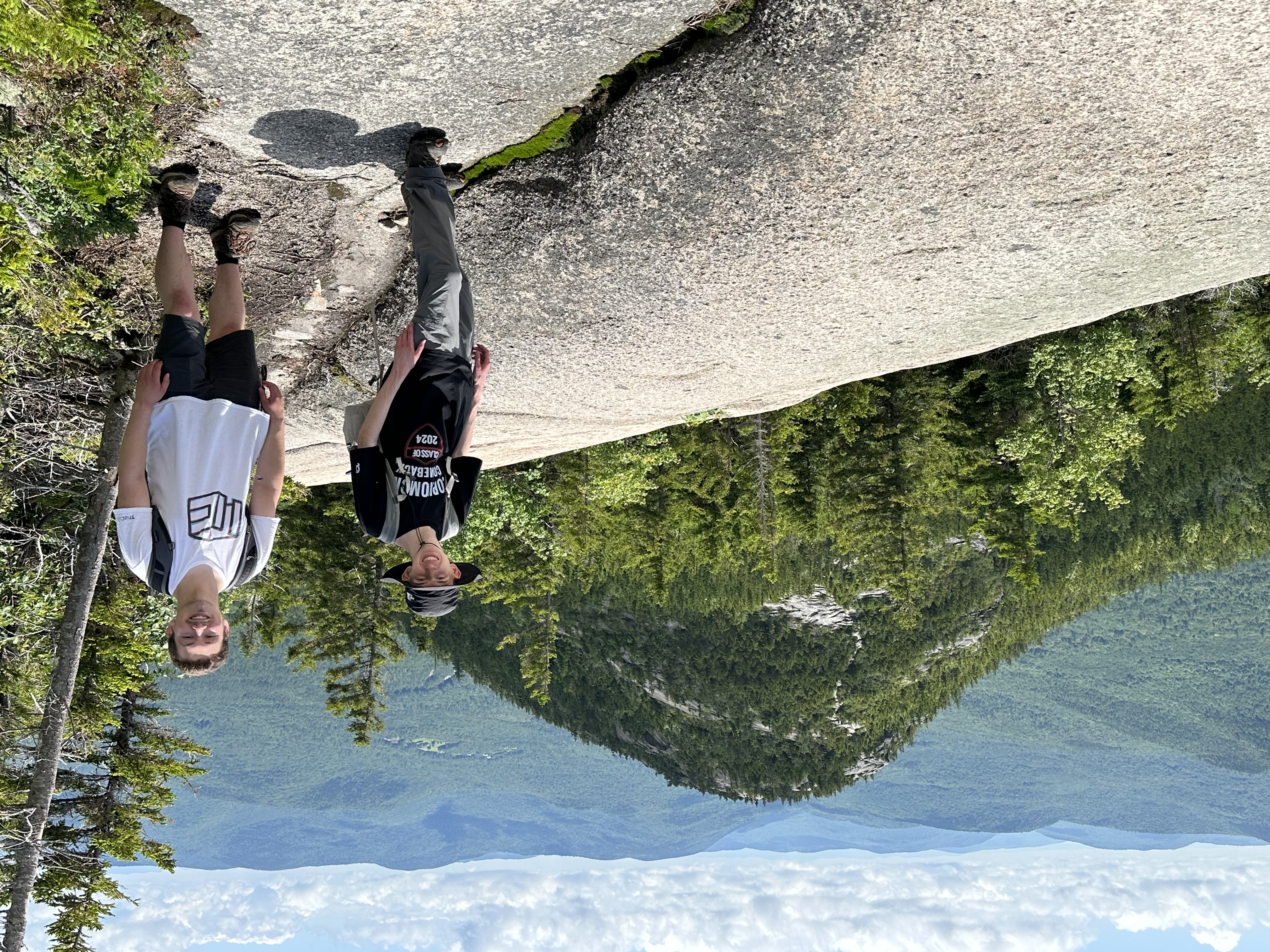 Andrew Streeter and Cameron Soulagnet, Welch Mtn, NH