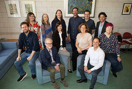 members of the English department faculty