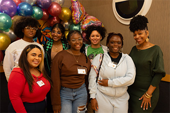 Women of color retreat group photo